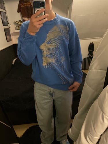 Customer photo review of CARNIVL™ Nordic Echo Knitted Sweater