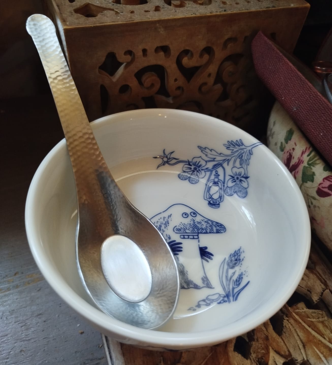 Customer photo review of Japońska łyżka do ramenu ze stali nierdzewnej