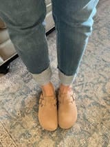 Customer photo review of Mule Confort Suede - Breya