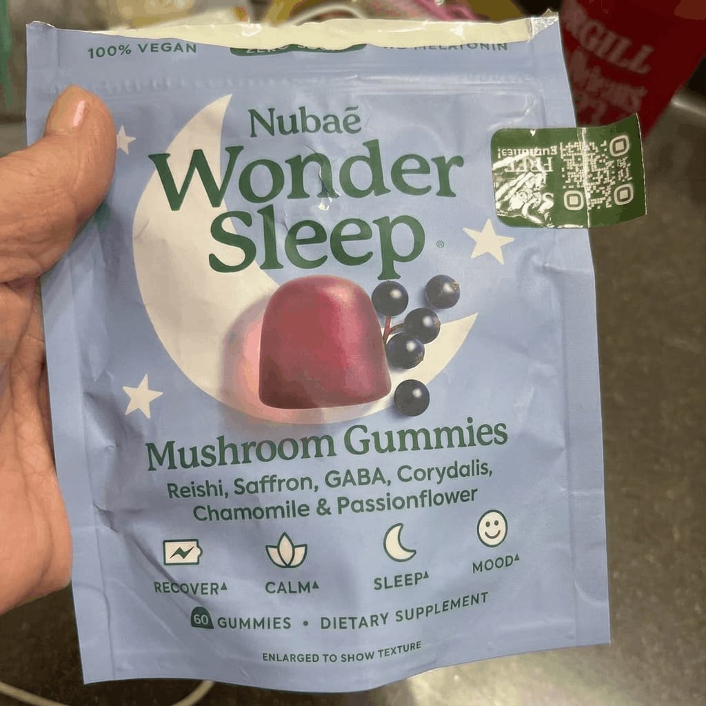 Customer photo review of WonderSleep Gummies
