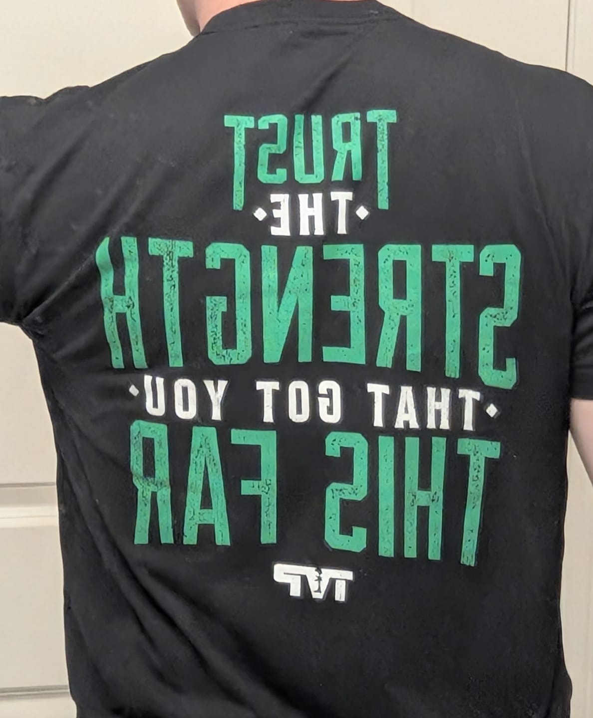 Customer photo review of Trust The Strength
