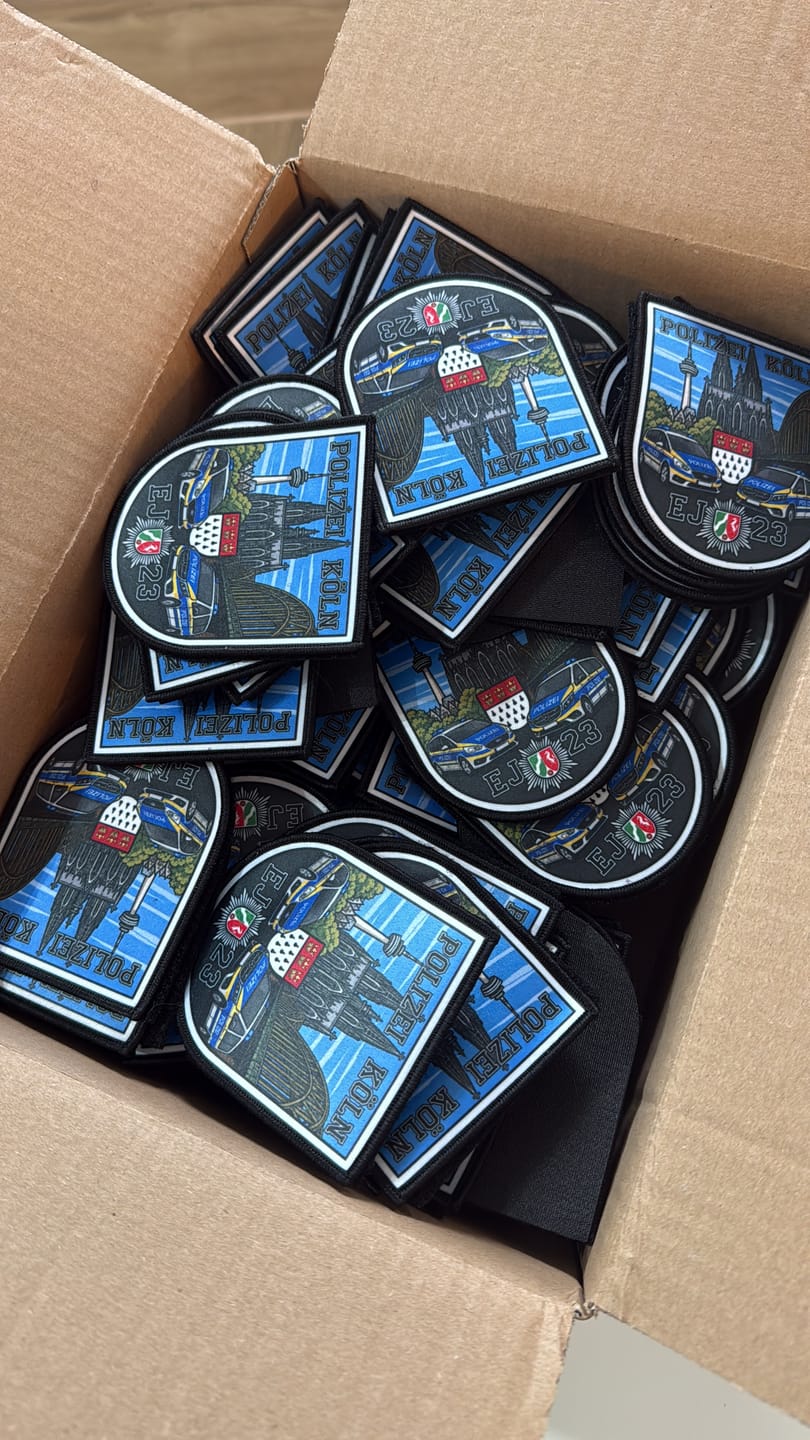 Customer photo review of Individuell gefertigte Patches ( Ab 20 Stück )