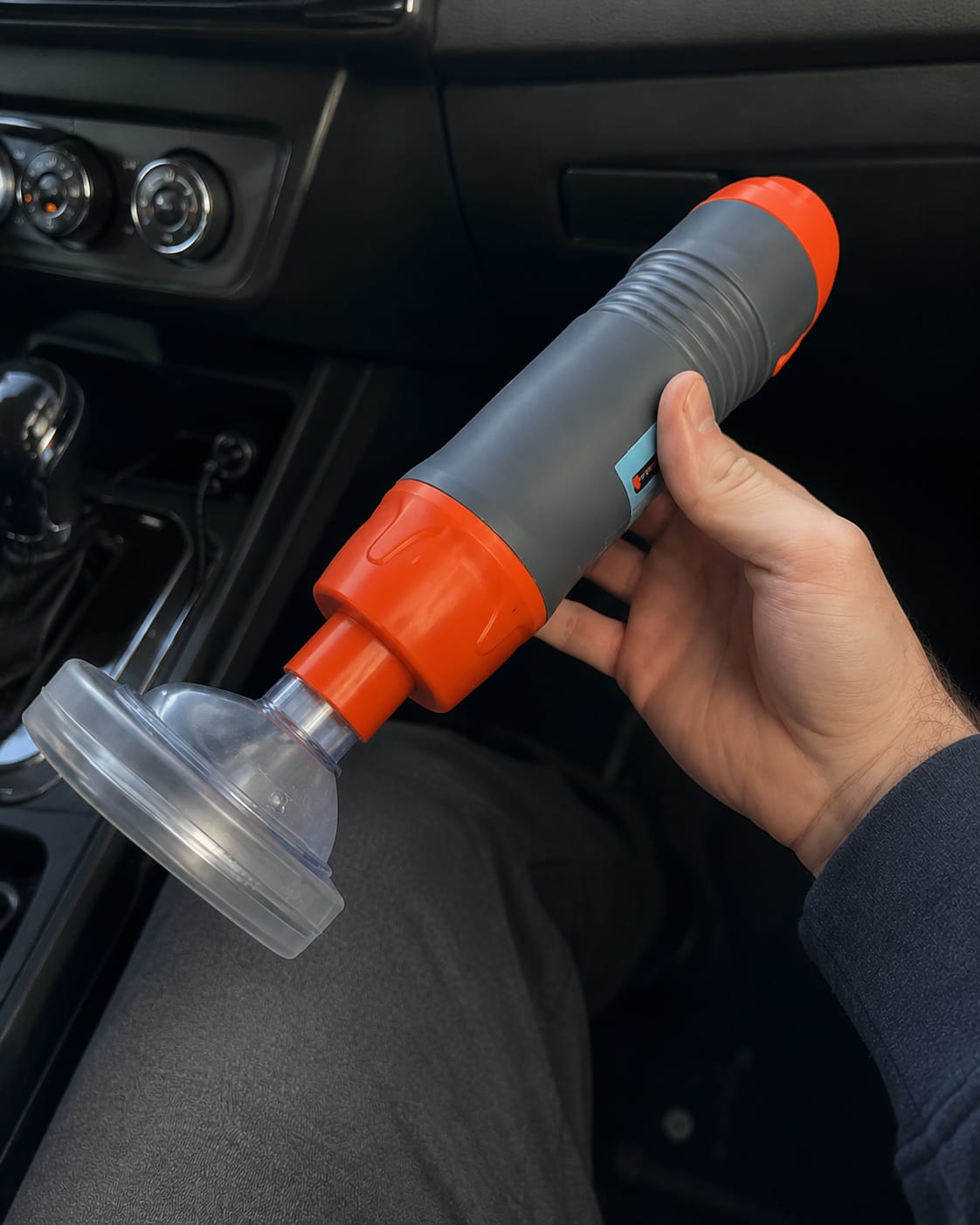 Customer photo review of NovaCare™ One-Button Anti-Choking Device
