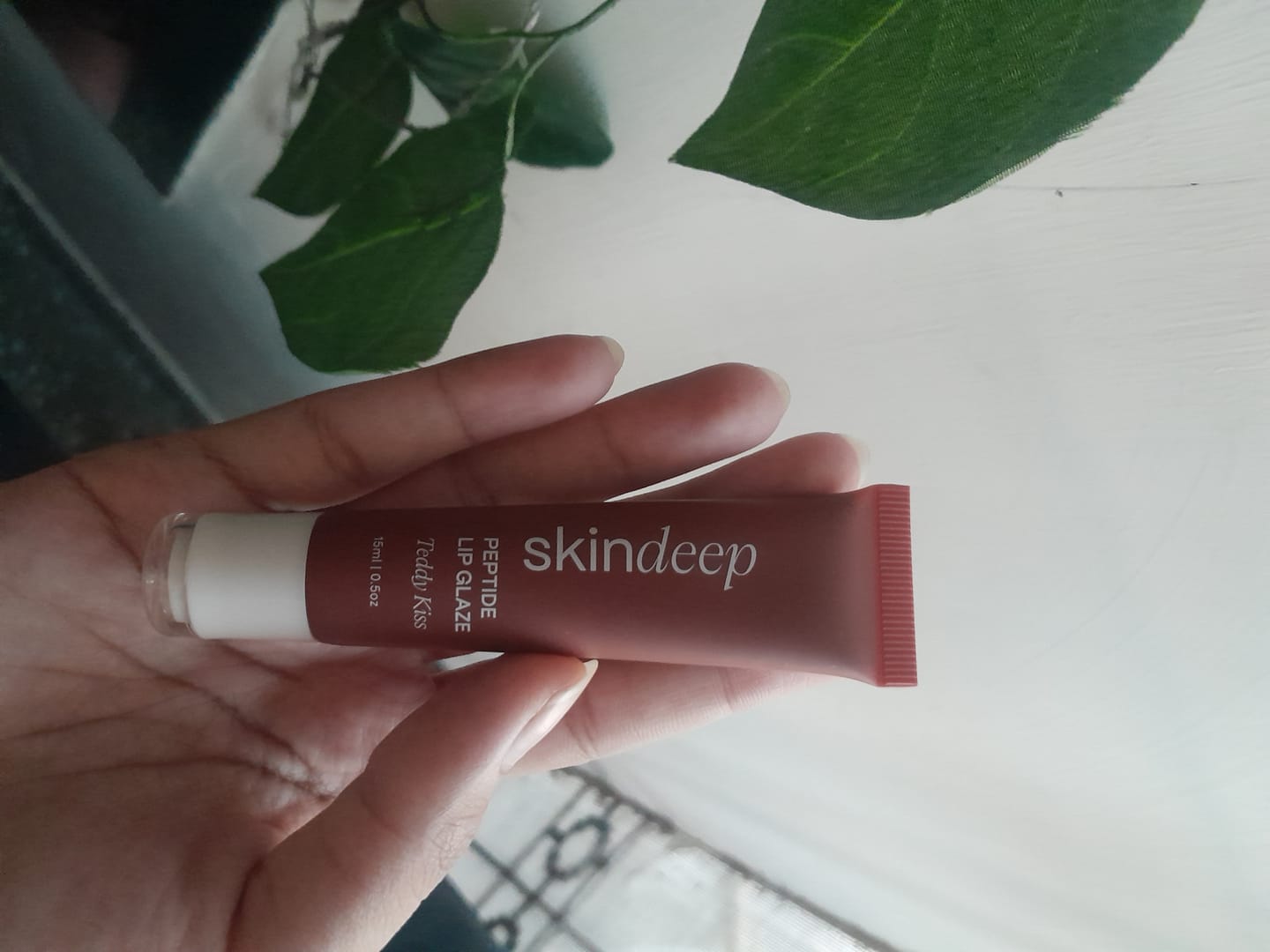 Customer photo review of » Peptide Lip Glaze (100% off)