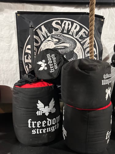 Customer photo review of Strongman Sandbag