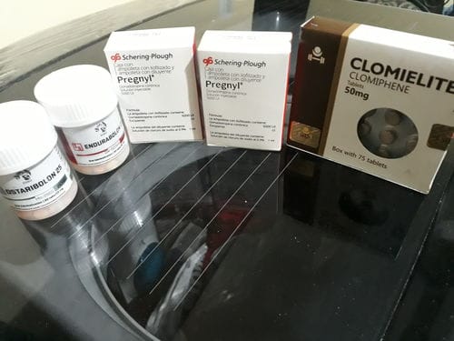 Customer photo review of Paquete Post-ciclo para principiantes o intermedios | Gonadotropina (HCG), & Clomifeno