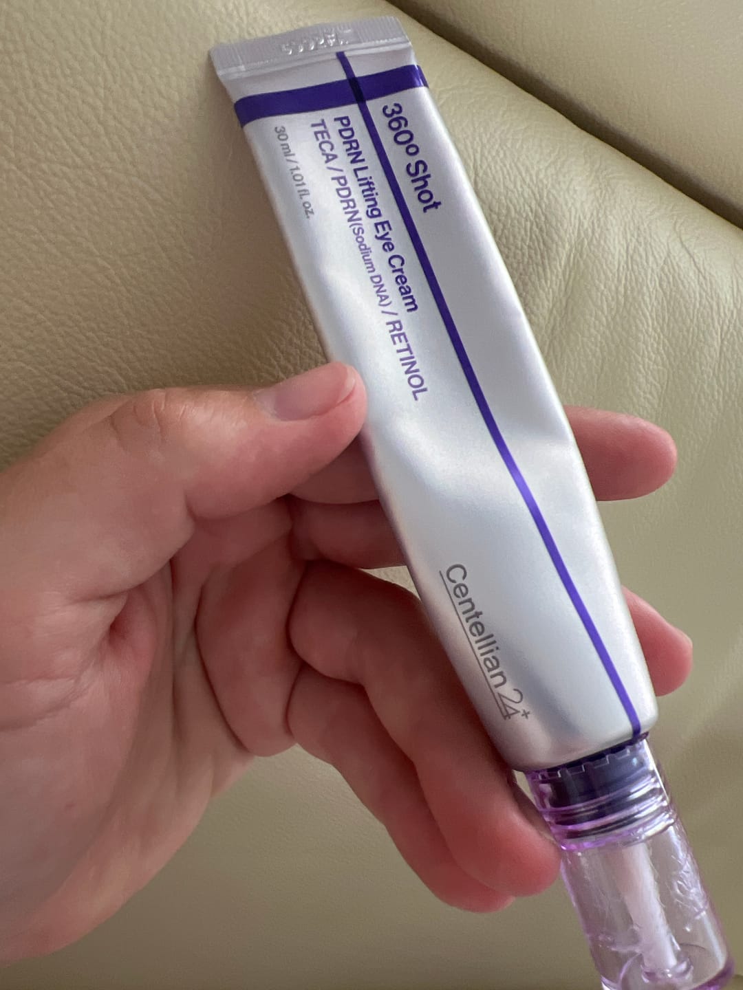 Customer photo review of Liftinga acu krēms Centellian24 360º Shot PDRN Lifting Eye Cream