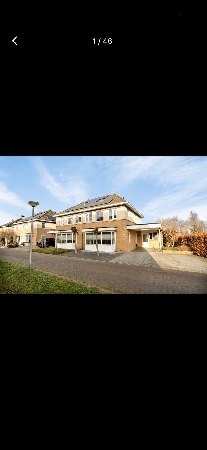 Customer photo review of Delfts Blauw tegeltje bedrukken met eigen huis