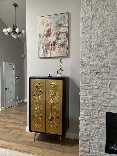 Customer review photo for Abstract Graffiti Art #CSQ073