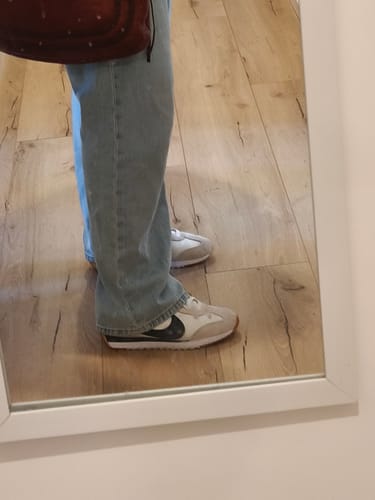 Customer photo review of Nike Pacific White Platinum Tint Wmns