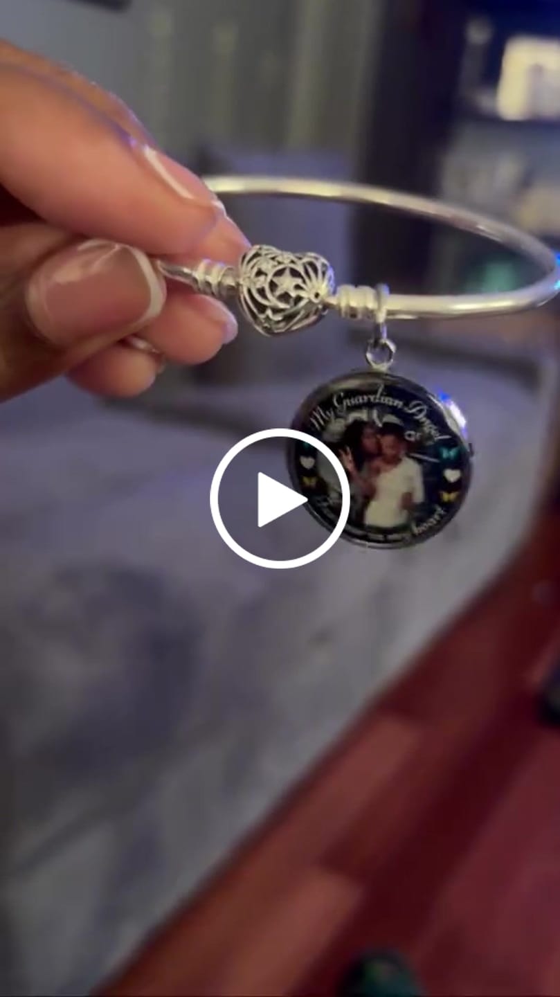 Customer video review of Guardian Angel Circle Memorial Bracelet