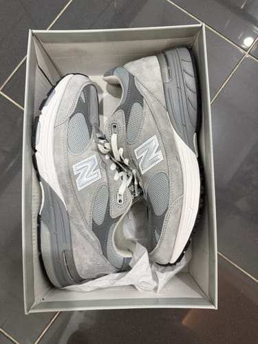 Customer photo review of New Balance 993 Made In USA 'Grey'