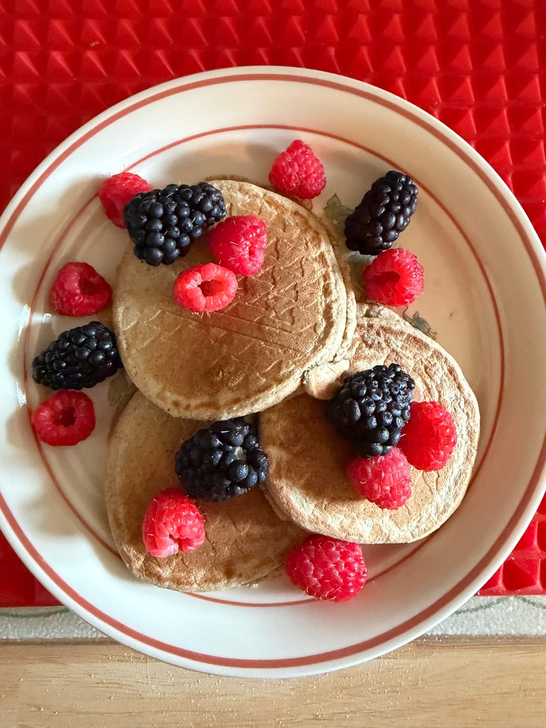 Customer photo review of Banana Pancake Mix