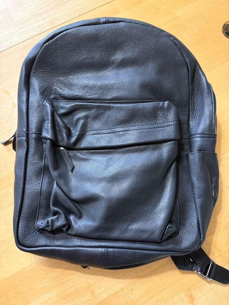 Customer photo review of NoirTrek Leather Backpack 1.0