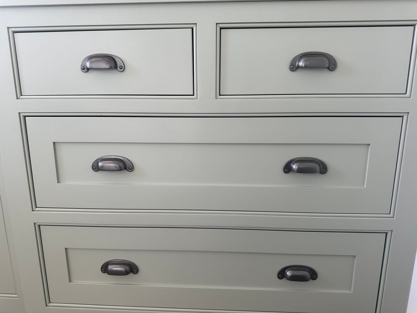 Customer photo review of Classic Cast Iron Cupboard Handles