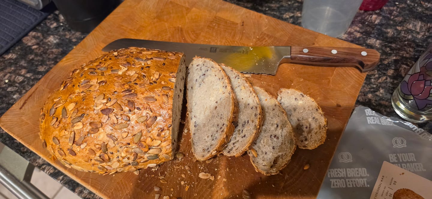 Customer photo review of Premium Seed Sourdough 750g