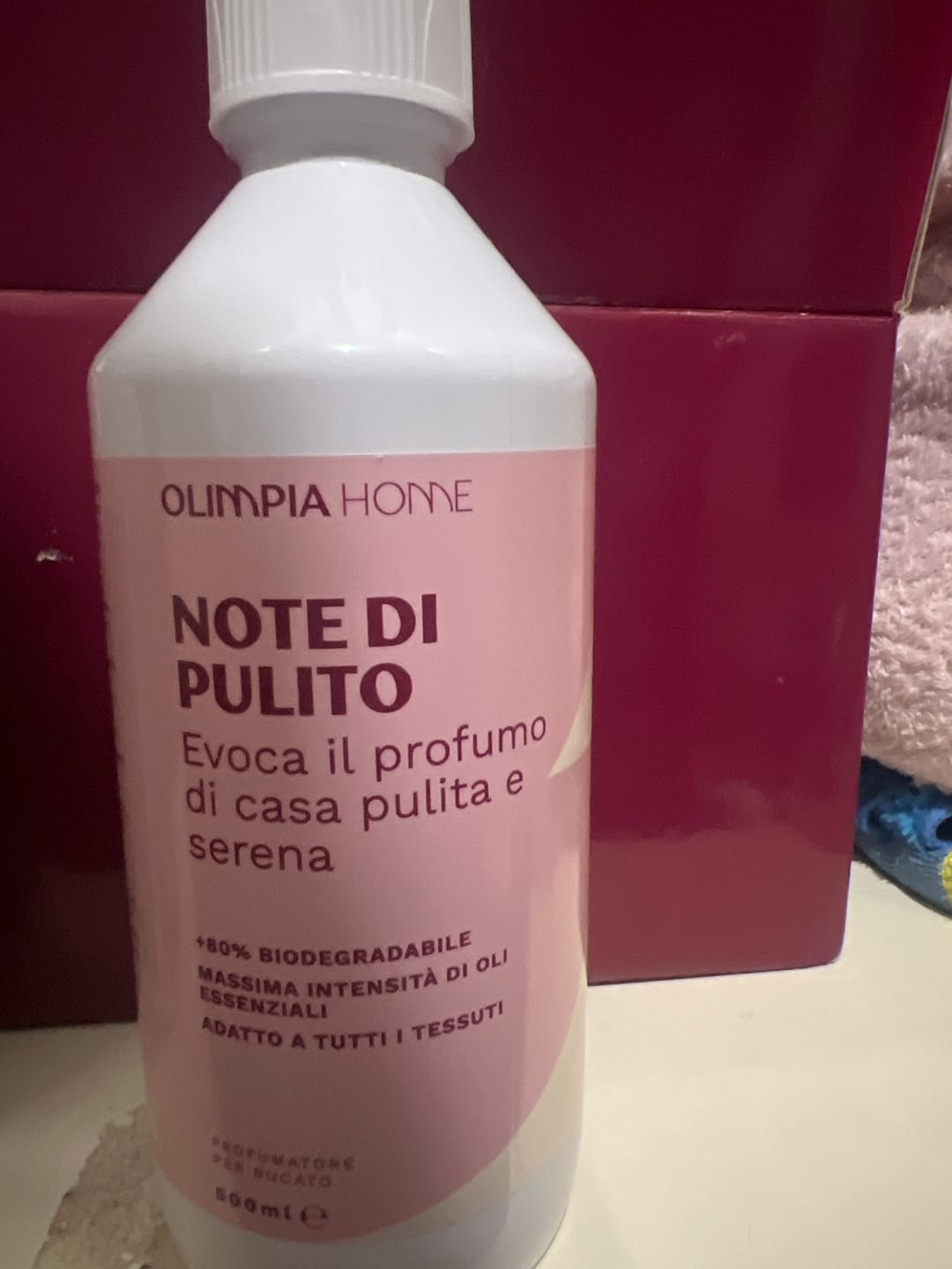 Customer photo review of Note di Pulito - Evoca il Profumo di Casa Pulita e Serena