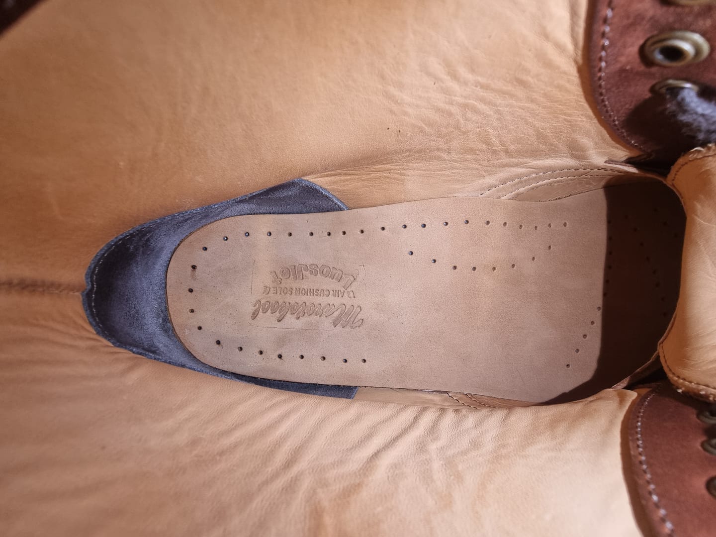 Customer photo review of Cushion Leather Insole - luosjiet®Insoles