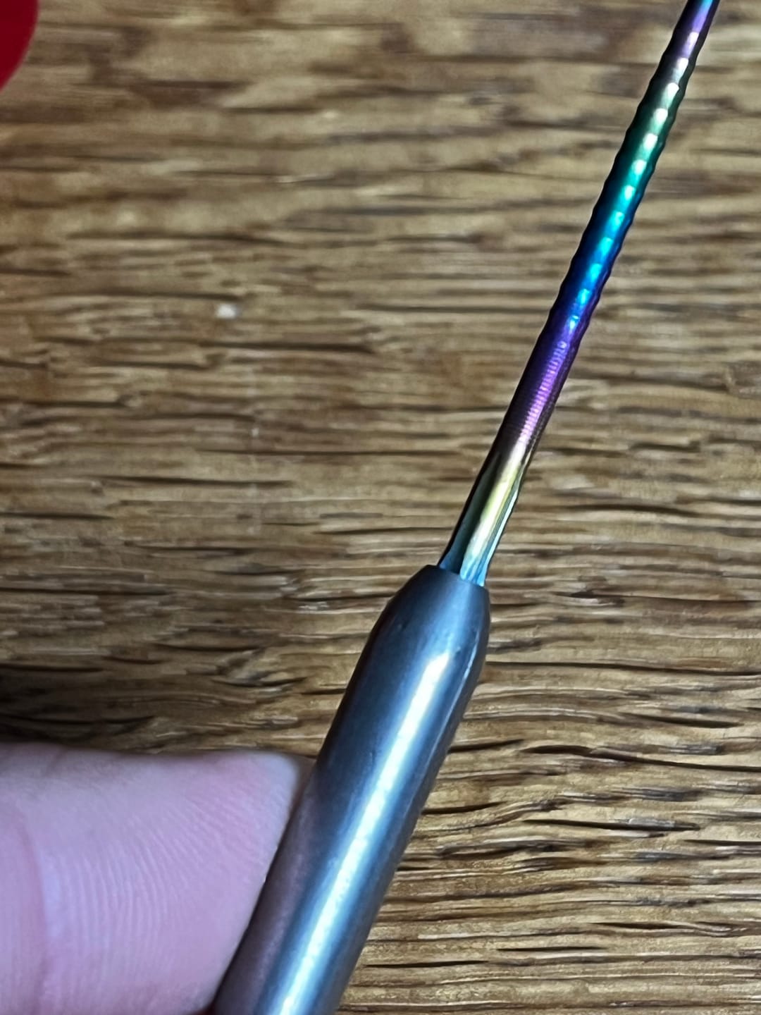 Customer photo review of Mission - Caliburn EVO Grooved Dart Points - 26mm 32mm 38mm