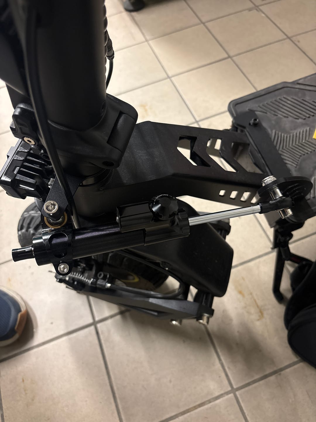 Customer photo review of T10 Steering Damper