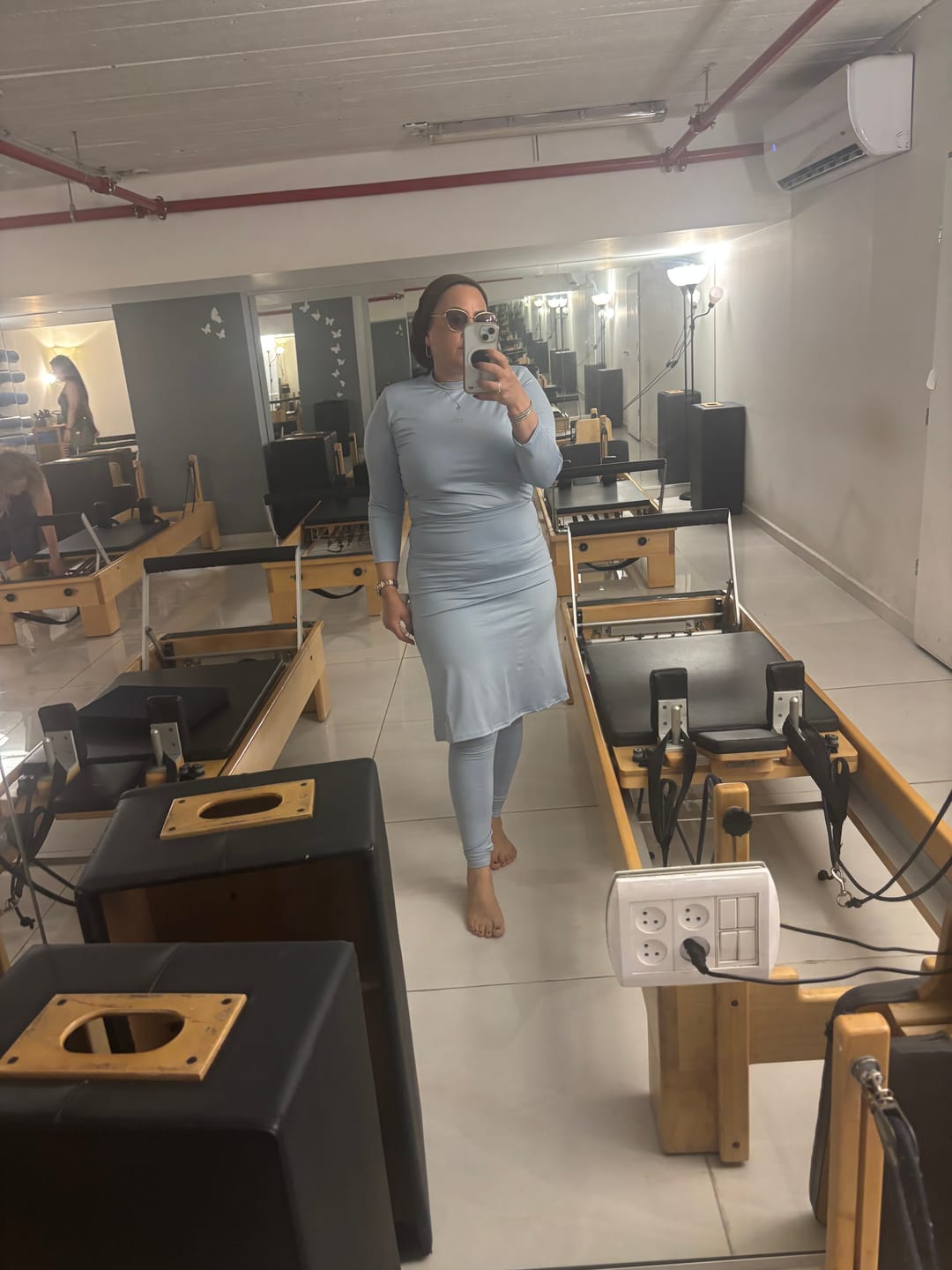 Customer photo review of טייץ חצאית מעל הברך MODEST SKIRTED