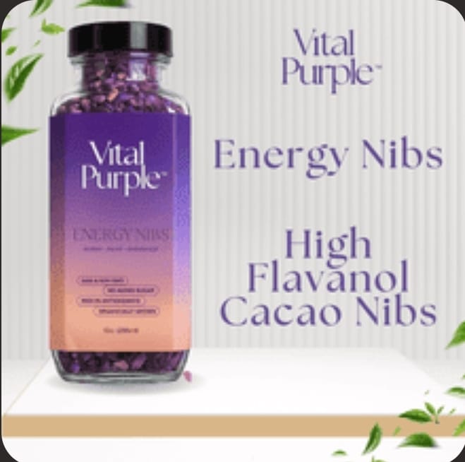 Customer photo review of High Flavanol Cocoa Nibs 10 oz | High Antioxidant | Low Cadmium | Raw Cacao | Purple Cocoa