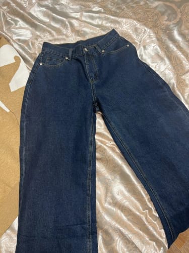 Customer photo review of CARNIVL™ Astro-Blue Loose Denim