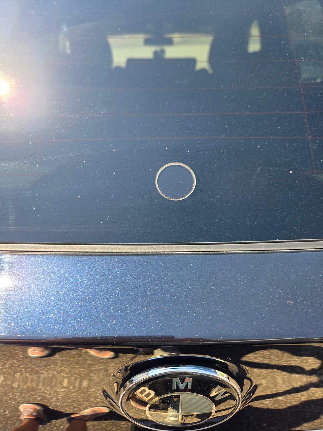 Customer photo review of Heckwischer Echtglas Stopfen | BMW