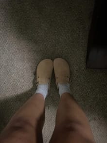 Customer photo review of Mule Confort Suede - Breya