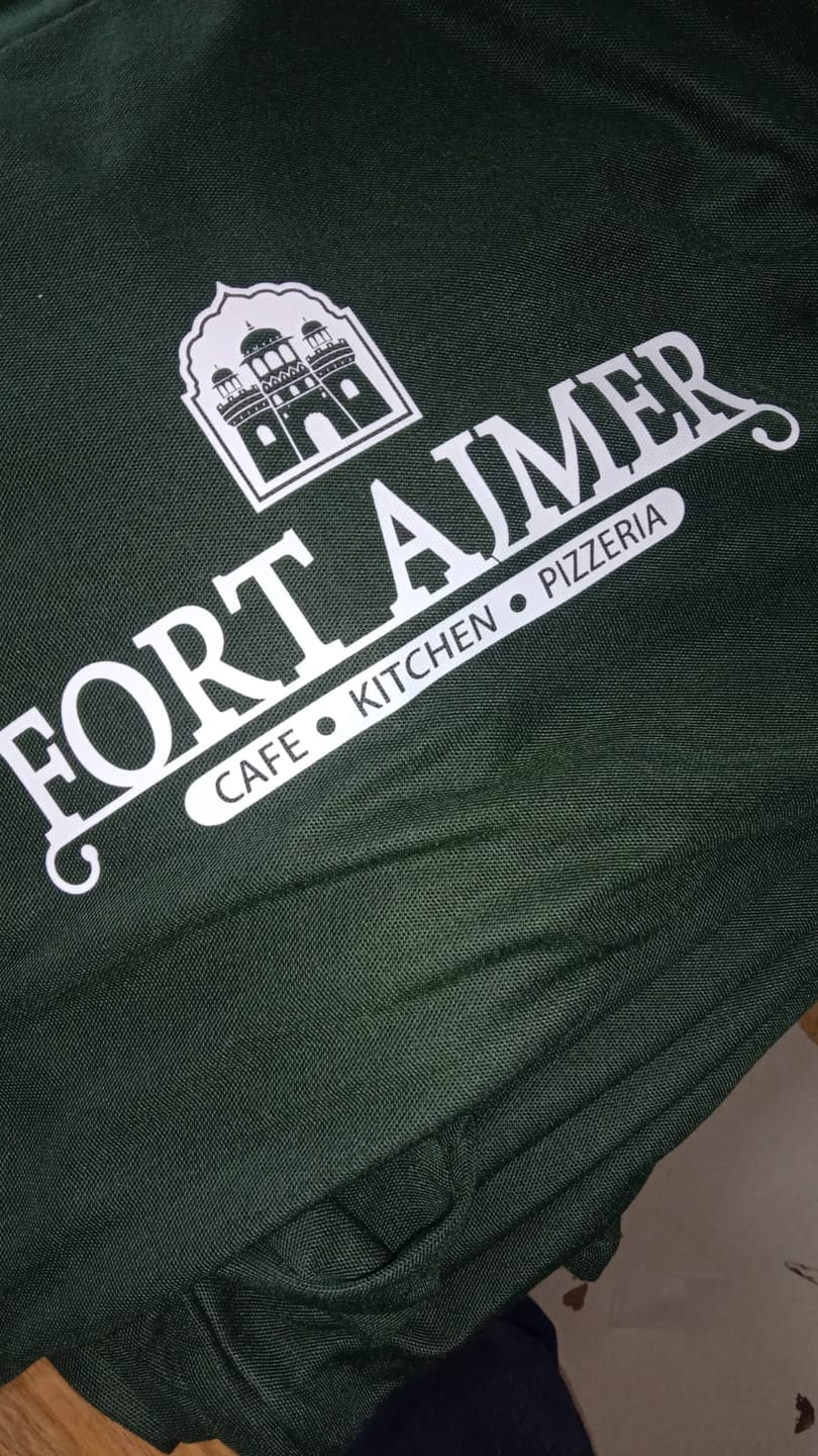 Customer photo review of Customized 100% Pure Cotton Polo T-Shirt With Your Company Logo | Order Logo Printed Tees | PrintMine.in