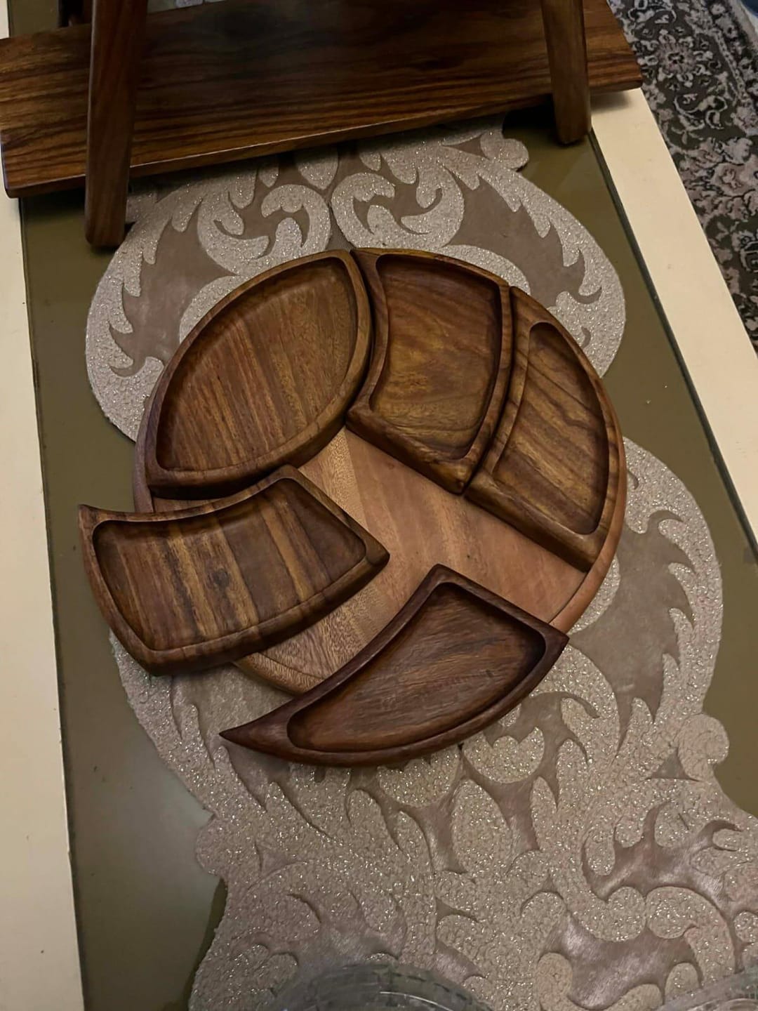 Customer photo review of Lotus Nuts Platter
