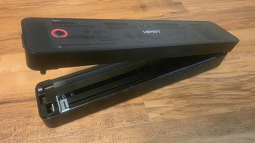 Customer photo review of PortaPrint - Wireless Inkless A4 Printer