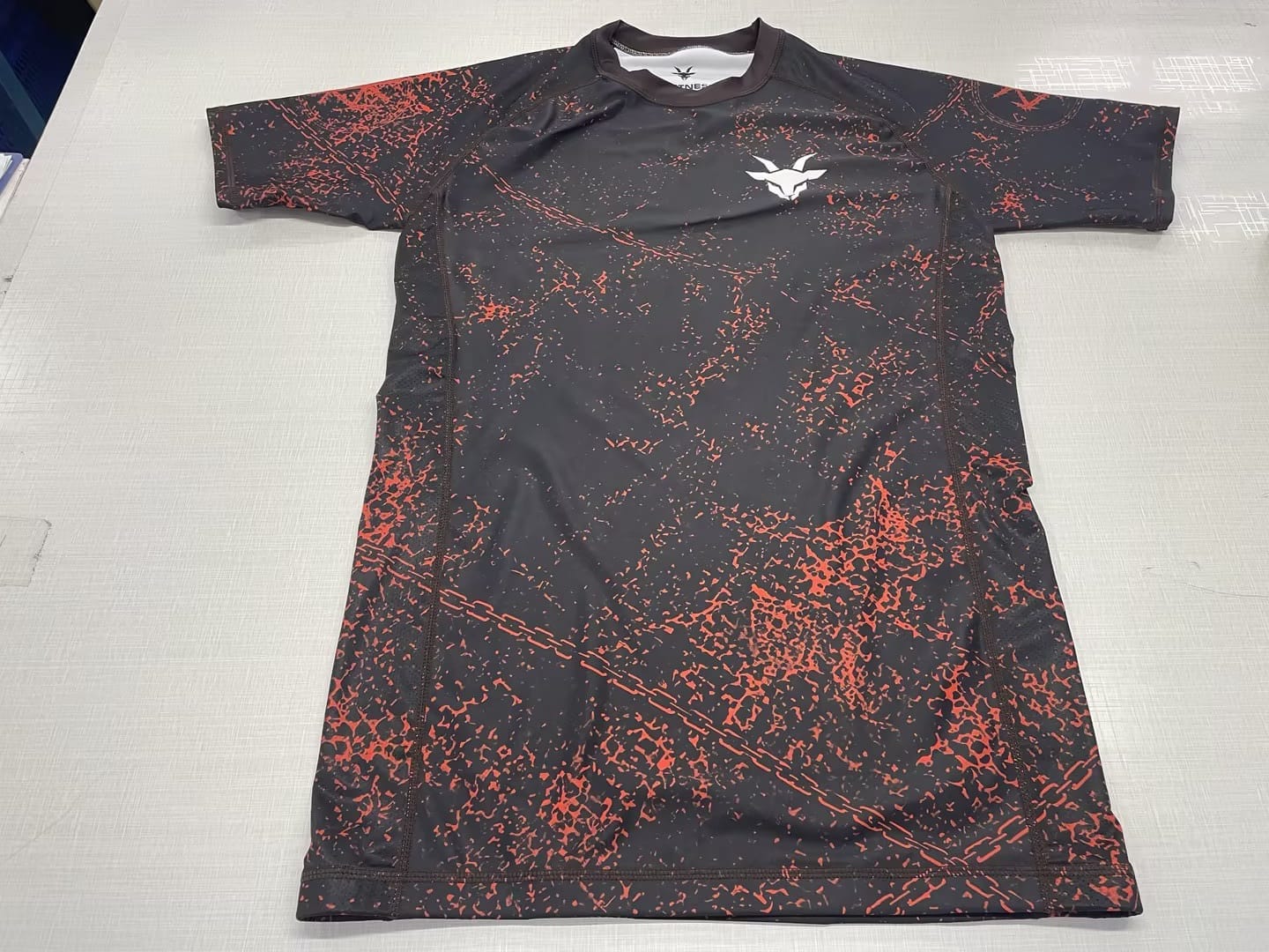 Customer photo review of GOATNESS Berserk Rashguard