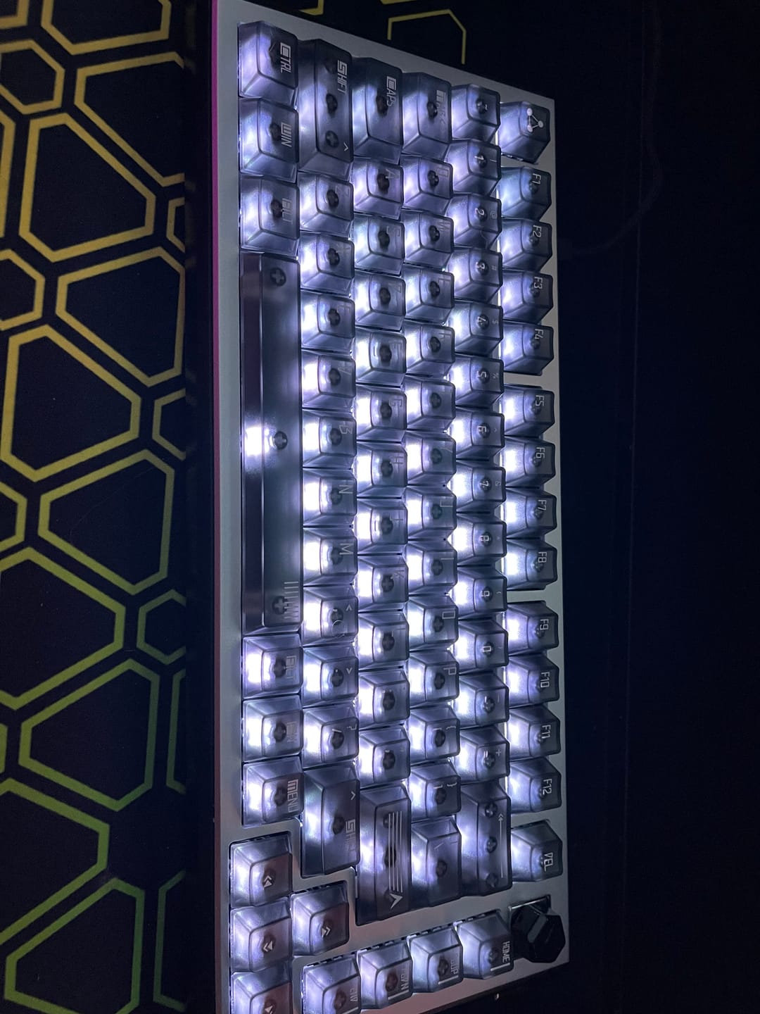 Customer photo review of A75 Ultra HE Magnetic Switch Keyboard- The key to be ace