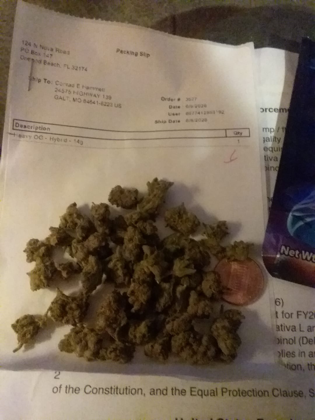 Customer photo review of Heavy OG - Hybrid