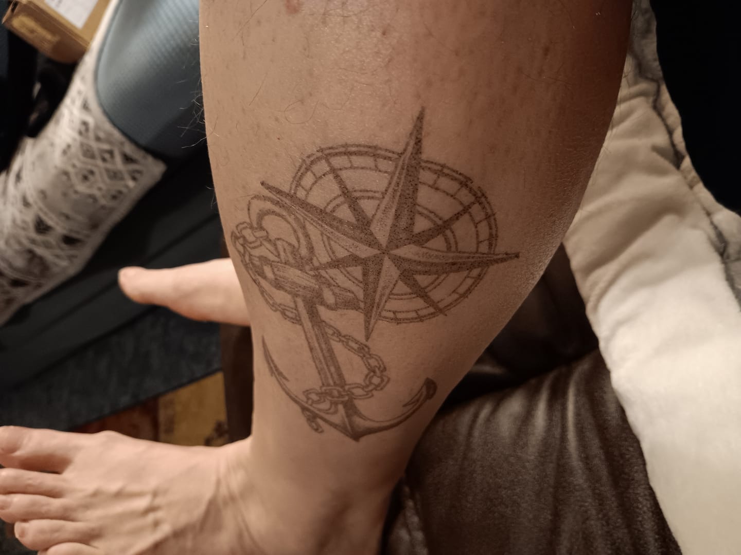 Customer photo review of Chained Anchor & Compass