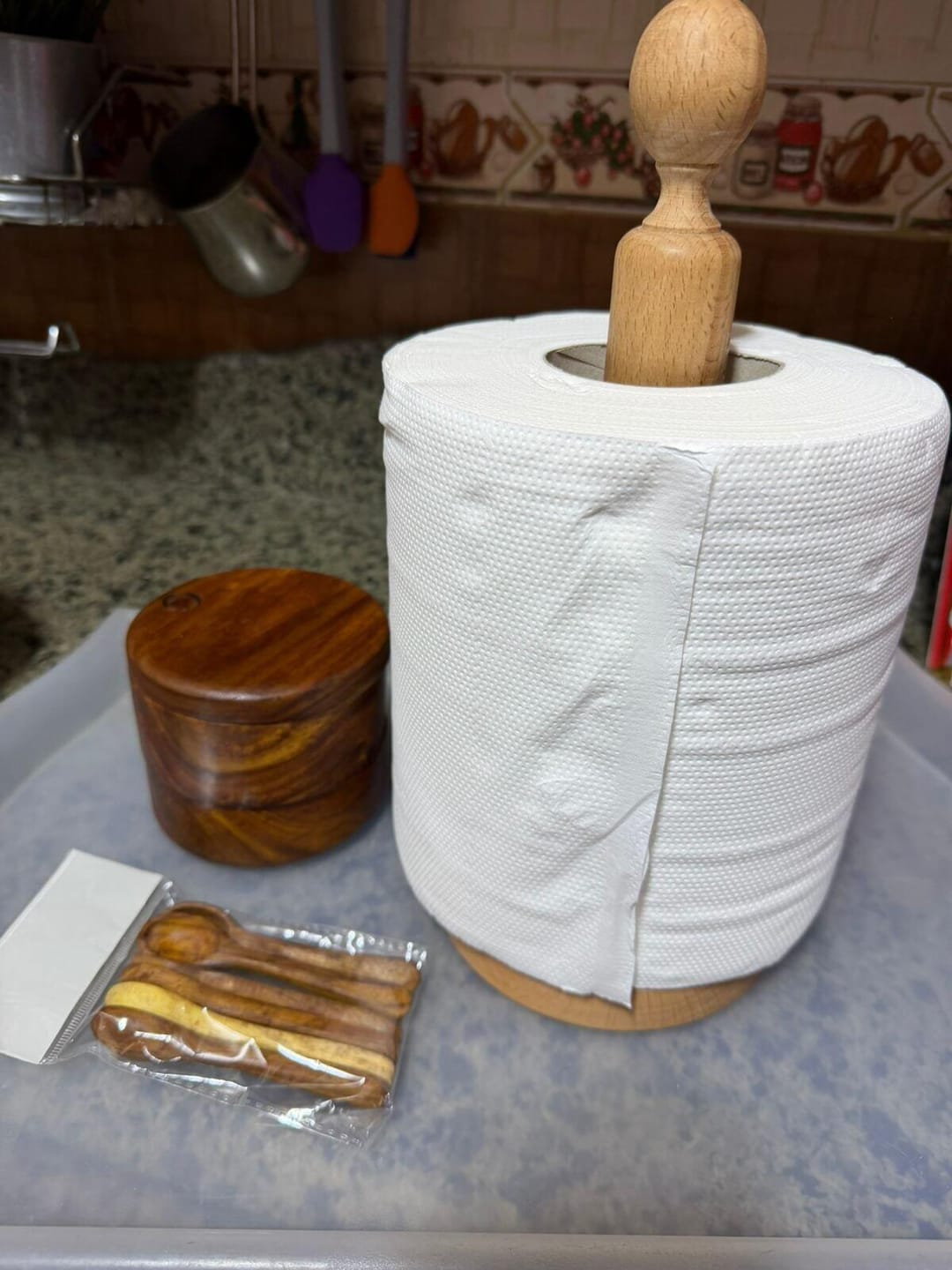 Customer photo review of Paper Towel Holder