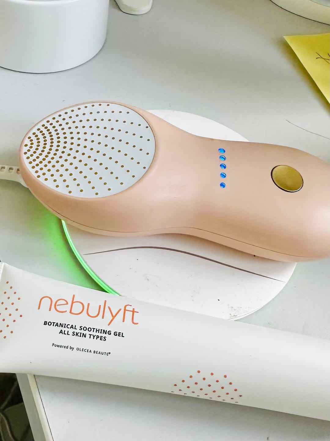 Customer photo review of Nebulyft – Botanical Soothing Gel | Calming & Hydrating Gel | 50 ml /200 ml
