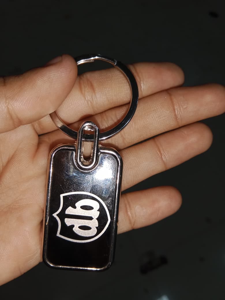 Customer photo review of Premium Metal Keychain | Best for Corporate Gifting | PrintMine.in
