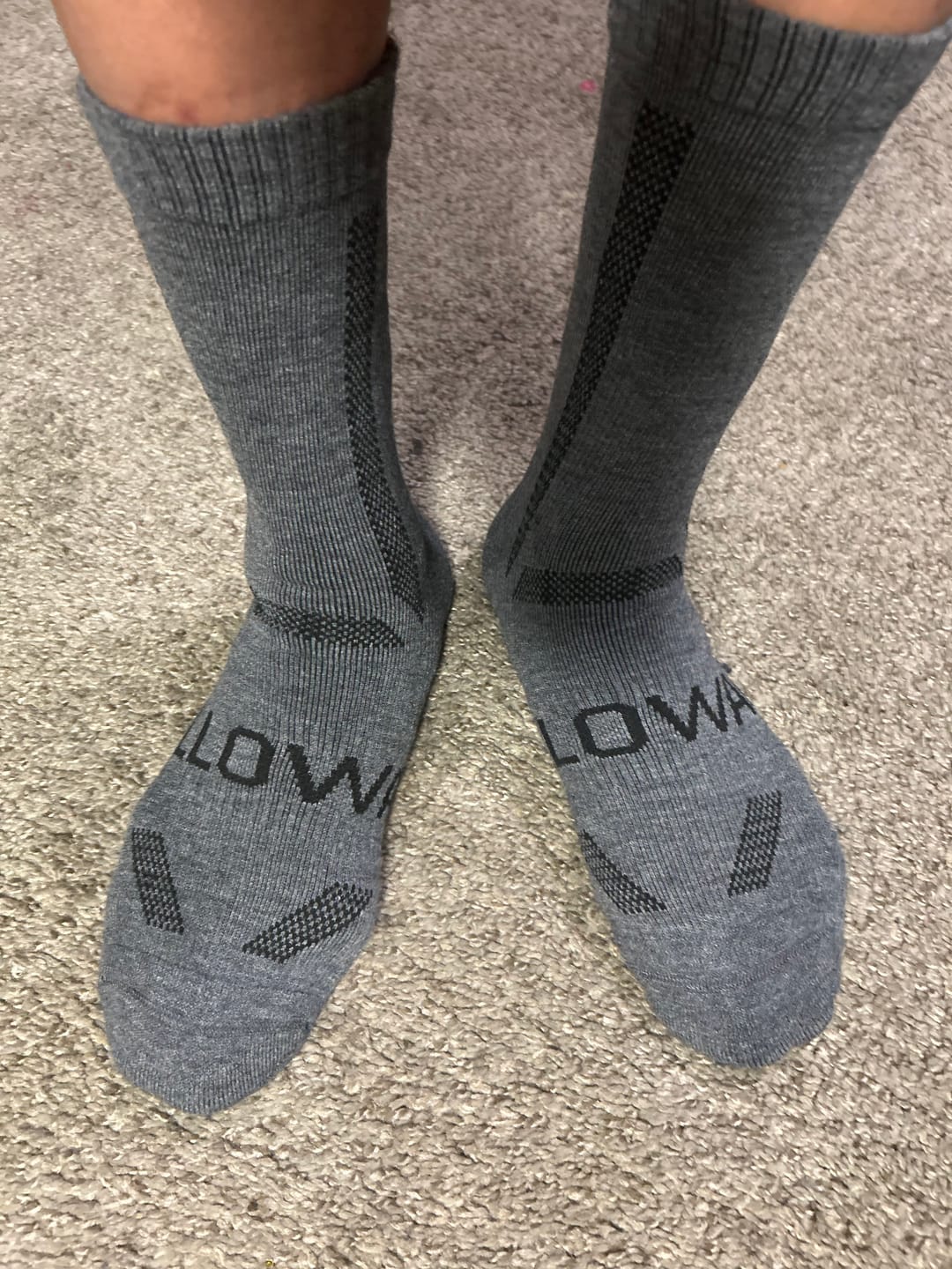 Customer photo review of The Alpaca Socks