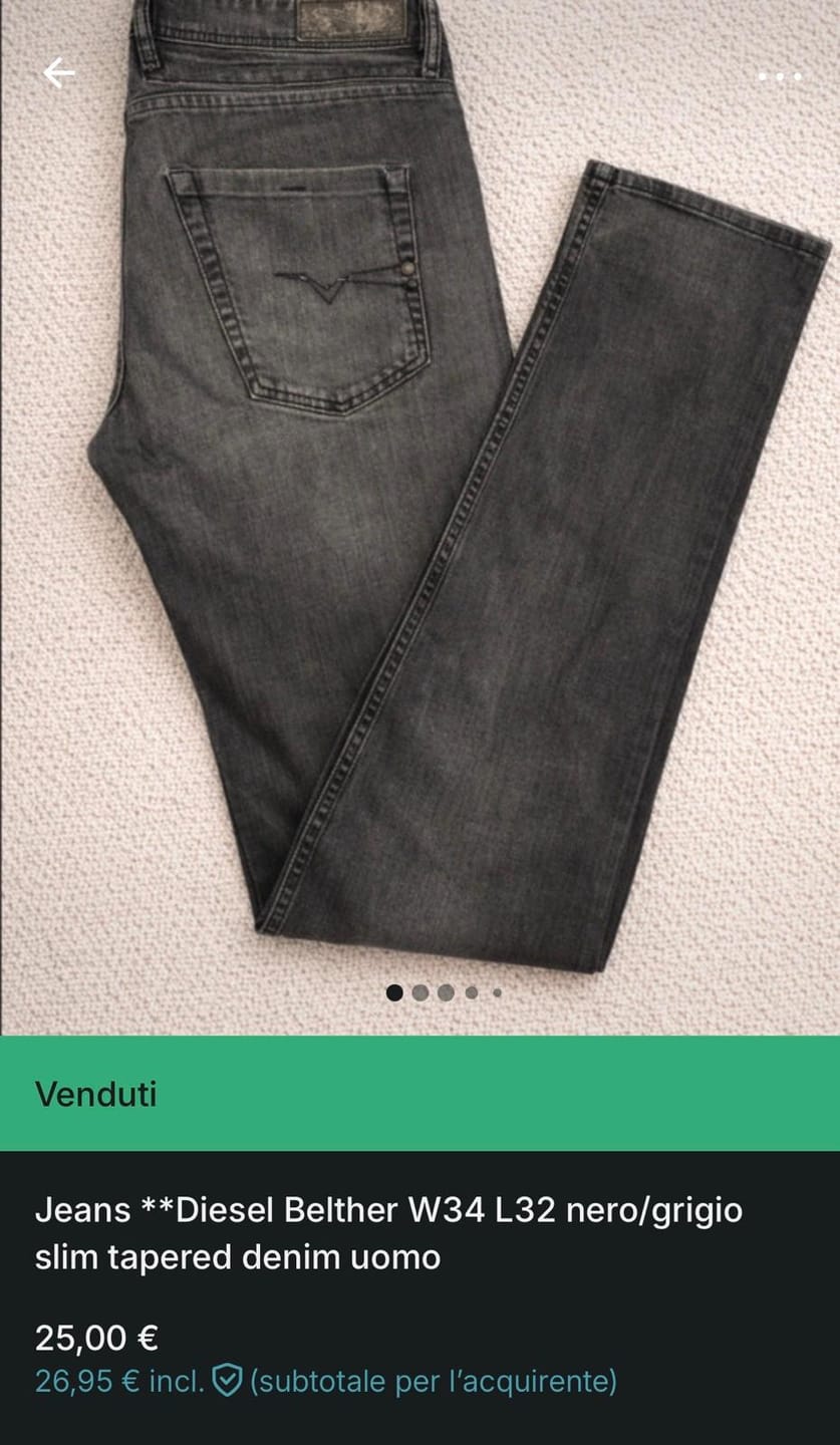 Customer photo review of Fiore Vintage & Secondhand - Box 10 pz Reselling