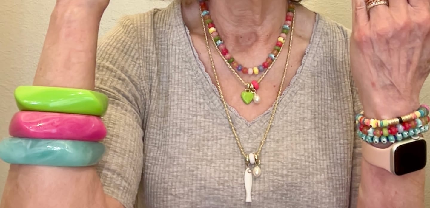 Customer photo review of Gemma Necklace