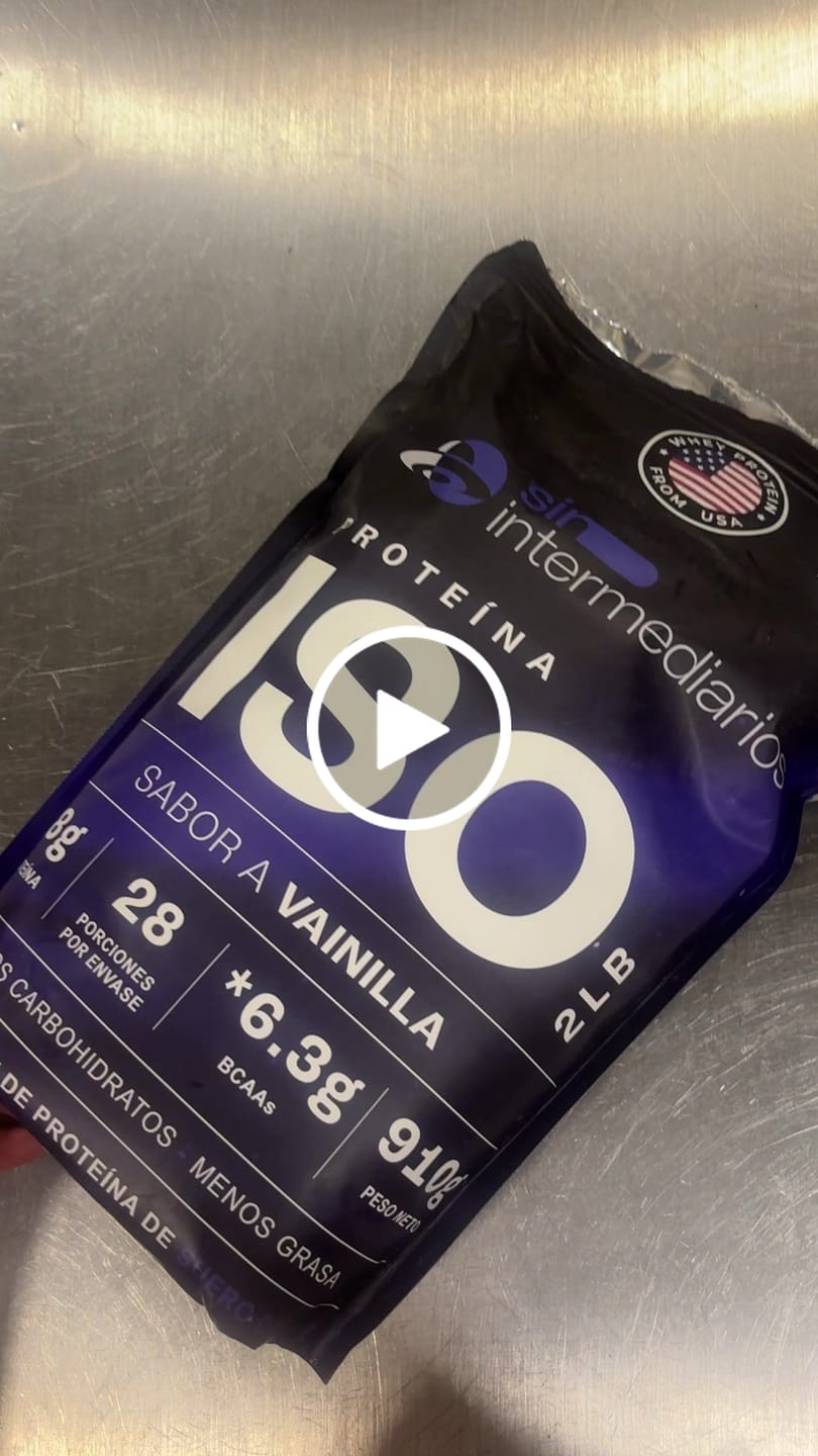 Customer video review of Proteína Aislada ISO - Vainilla