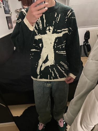 Customer photo review of CARNIVL™ Vintage Knitted Sweater