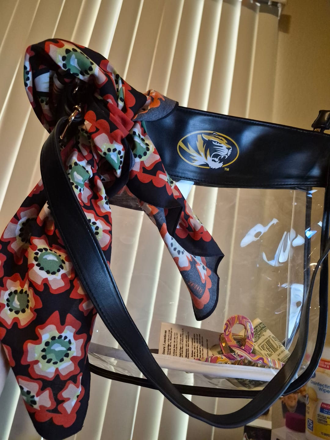 Customer photo review of Heart Bandana
