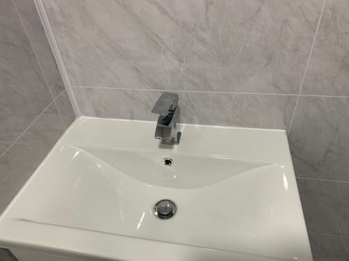 Customer photo review of Trisen Knole mono Basin Mixer (no waste)