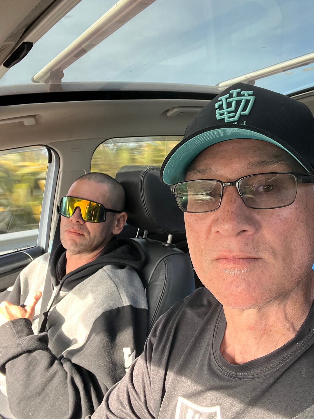 Customer photo review of CLASSIC FIT Midnight Mint A-Frame Snapback
