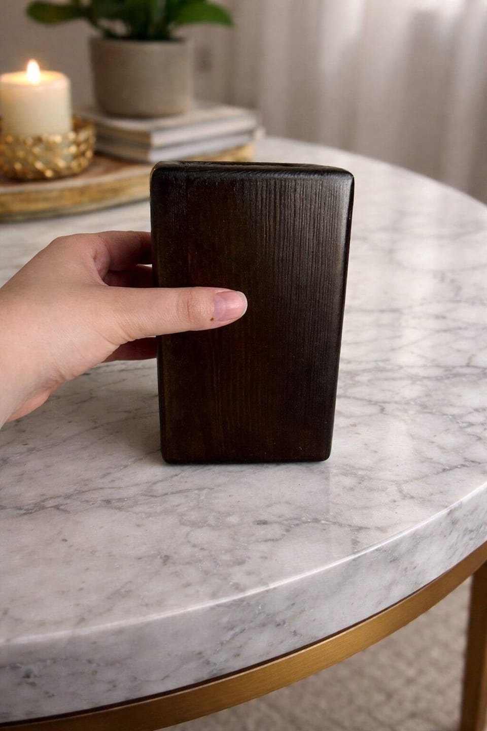 Customer photo review of Rustic Spoons Holder
