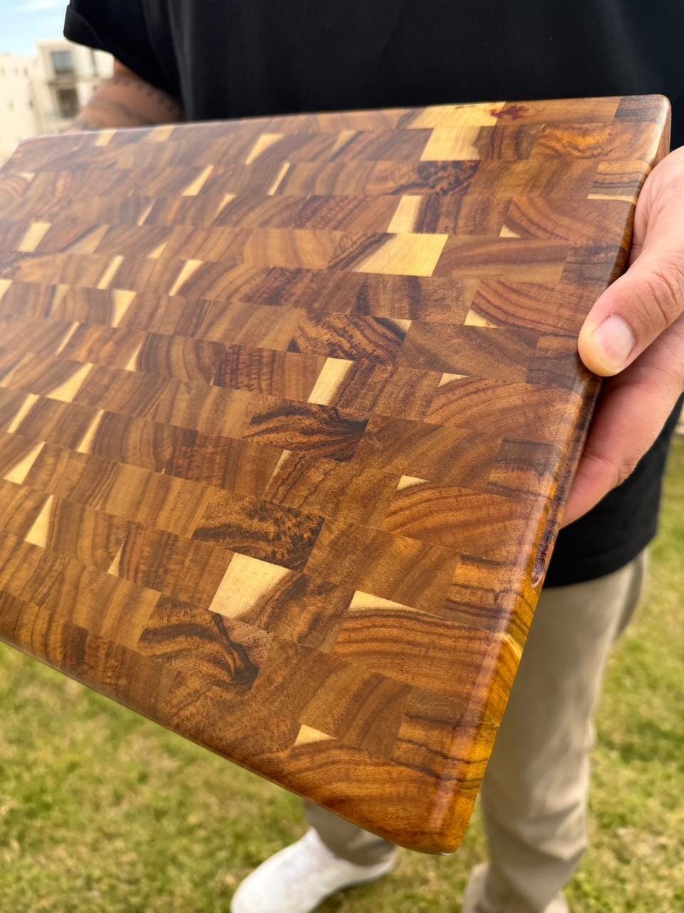 Customer photo review of The End-Grain Cutting Board