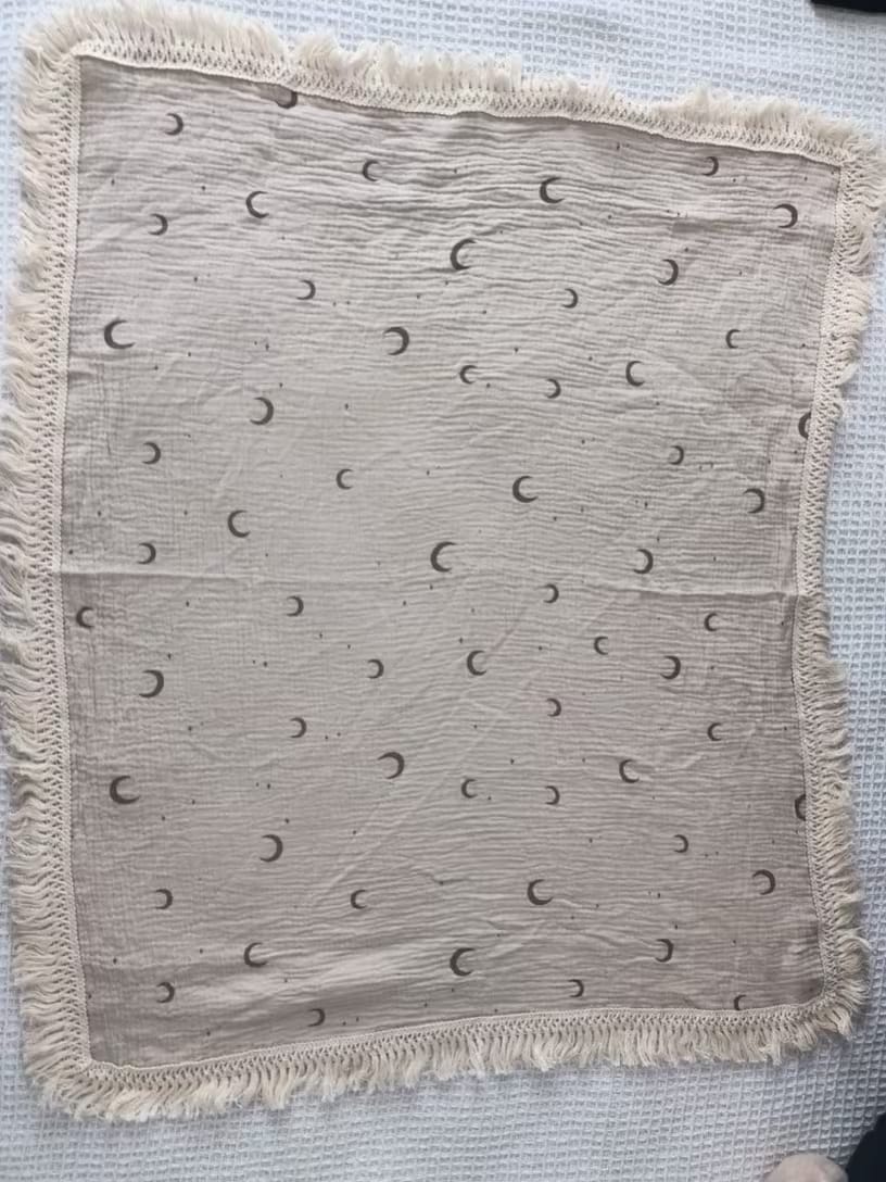 Customer photo review of Cotton Comfort Baby Blanket